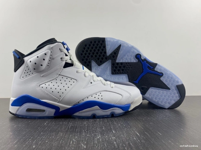 6 Jordan Retro Air 384664-107 Blue Sport (2014) 0720